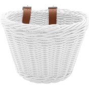 Resim Lemestar Büyük Boy Beyaz Pp Çelik Sepet - Çocuk Bisikleti, Kaykay, Yürüme Arabası İçin Taşıma Sepeti Beyaz 