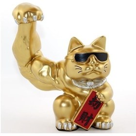 Resim Polyester Şanslı Kedi Figürü Model 3 