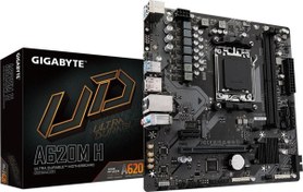 Resim A620M H Amd A620 Soket Am5 Ddr5 6400(Oc)Mhz Matx Gaming Oyuncu Anakart Gigabyte