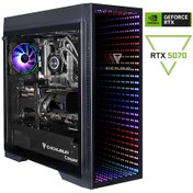 Resim Casper Excalibur E75Z.265K-EF70X-0LE Ultra 7-265KF 64 GB 1 TB NVMe SSD RTX 5070 Dos Masaüstü Oyuncu Bilgisayarı 