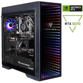 Resim Casper Excalibur E75Z.265K-EF70X-0LE Ultra 7-265KF 64 GB 1 TB NVMe SSD RTX 5070 Dos Masaüstü Oyuncu Bilgisayarı 