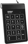 Resim Everest KB-2014 Siyah USB Dokunmatik Numerik Standart Klavye 