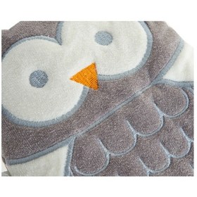 Resim Babyjem Kiraz Çekirdekli Baykuş Kadife Rahatlatıcı Gaz Kemeri & Gaz Yastığı - Gri 