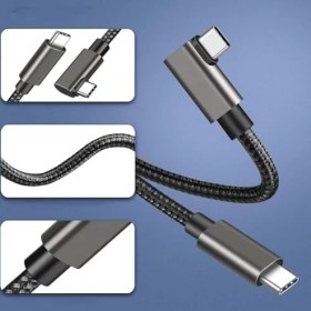 Resim TeknoKapsül Oculus ile Uyumlu Link Kablosu 6mt, 5gbps USB Hızlı Veri Aktarımı, Hızlı Şarj Usb-C, 2 Uyumlu (Type C To Type C) 
