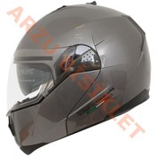 Resim Genel Markalar Beon- Çene Açılır Vizörlü Kask [b700] [gri] [l] 