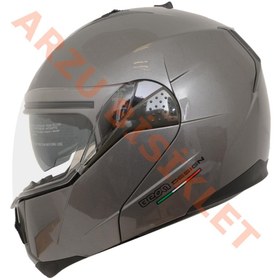 Resim Genel Markalar Beon- Çene Açılır Vizörlü Kask [b700] [gri] [l] 