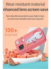 Resim Akıllı Telefon görünümlü Çocuk Kamerası Çift Kameralı 2.0 inc 48 mp 1080p Mp3 Çalar 3 yaş üstü 