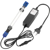 Resim 9w Daldırma Uv Işık Sterilizatörü Akvaryum Balık Tankı Gölet Su Dezenfeksiyon Tedavisi İçin Sterilizasyon Lambası Mor 