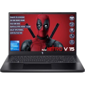 Resim Acer Nitro V 15 Intel Core I5 13420H 16 GB 512 GB SSD Rtx 4050 6 GB Freedos 15.6" Fhd IPS Taşınabilir Bilgisayar NH.QNBEY.001+165 