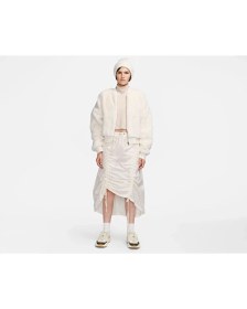 Resim Nike W Sportswear Kadın Günlük Çift Taraflı Bomber Ceket FB8692-133 Krem 