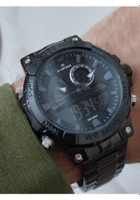 Resim Naviforce Erkek Kol Saati Çift Kordonlu Dijital & Analog 2103 