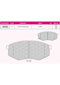 Resim Hyundaı Fren Balatası On Hyundaı İx20 10- Soul Iı 14- - Beser 4049 