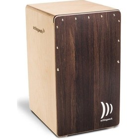 Resim Schlagwerk Cp408st 2inone Cajon Dark Oak Soft Touch 