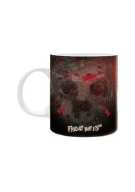 Resim 13. Cuma Jason Lives Baskılı Seramik Beyaz Kupa 