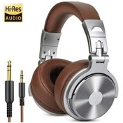 Resim Pro-30-gümüş Oneodio Katlanabilir Kulak Üstü Kablolu Kulaklık Telefon Bilgisayar Pc Professional Studio Pro 30 50 Monitör Dj Kulaklık Oyun Kulaklık 