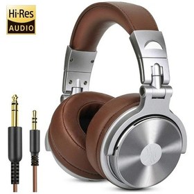 Resim Pro-30-gümüş Oneodio Katlanabilir Kulak Üstü Kablolu Kulaklık Telefon Bilgisayar Pc Professional Studio Pro 30 50 Monitör Dj Kulaklık Oyun Kulaklık 