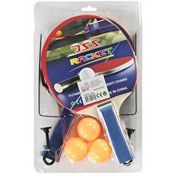 Resim Vakumda Fileli Masa Tenis Raket Seti 