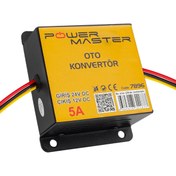Resim Go İthalat 24V DC / 12V DC 5 AMPER OTO KONVERTÖR (5306) 