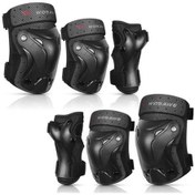 Resim Dizlik Dirseklik Bilek Koruyucuları Çocuk Koruyucu Ekipman Seti Çok Amaçlı Spor Bisiklet Bisiklet Paten Kaykay Çok Renkli Çok Renkli 