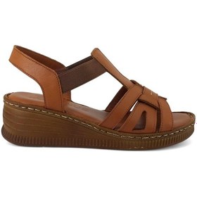 Resim Venüs 24028801 26ys Kadın Günlük Sandalet Taba 