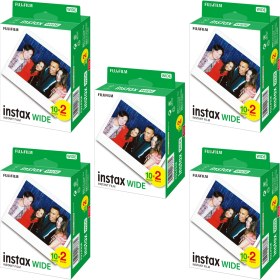 Resim Instax Wide 20'li Film 5'li Set 100 Poz 