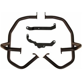 Resim GP Kompozit KTM 790 Adventure 2024 Uyumlu Motor Koruma Demiri Siyah 