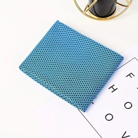 Resim Gateesat 1 Adet Yaz Buz Havlusu, Açık Hızlı Kuruma Spor Havlu Açık Mavi Açık Mavi 