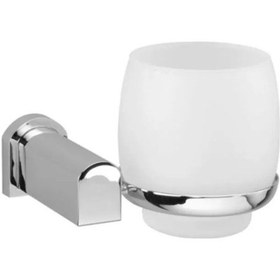 Resim Bellaterra Diş Fırçalık Krom/beyaz 