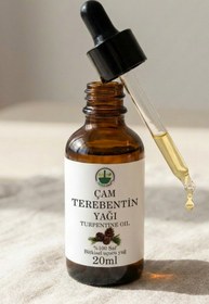 Resim ixirciyusuf Çam Terebentin Uçucu Yağı (Turpentine Essential Oil - Pine Turpentine) %100 Saf Doğal 20 ml 
