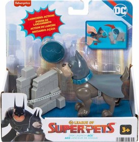 Resim Imaginext DC League of Super Pets Aksiyon Figürleri HGL08 - Ace 