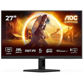 Resim AOC Q27G4ZR 27" 0.3 ms 2K Pivot IPS 260 Hz Oyuncu Monitörü 