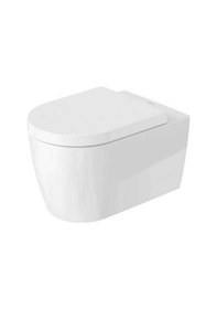 Resim Duravit Me By Starck Kanalsız Asma Klozet Yavaş Kapanır Kapak Dahil Beyaz, 2529390075 Beyaz 
