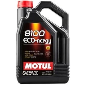 Resim Motul 8100 Eco-Nergy SAE 5W-30 Tam Sentetik Motor Yağı 5 L 