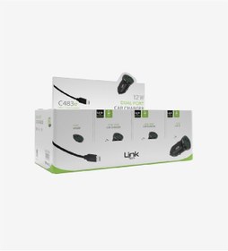 Resim Linktech C483 Eco Çevre Dostu Type-c Kablolu 12w Araç Şarj Aleti 