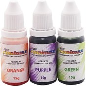 Resim Bilgisayar Soğutma Sıvı Mürekkebi 3X15G Turuncu-Mor-Yeşil 