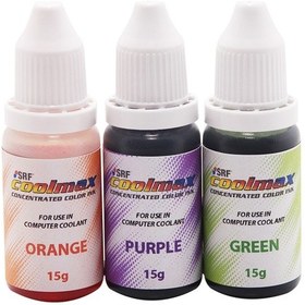 Resim Bilgisayar Soğutma Sıvı Mürekkebi 3X15G Turuncu-Mor-Yeşil 