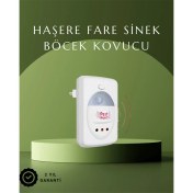 Resim Ultrasonik Ses Dalgalarıyla Kimyasalsız Fare ve Böcek Kovucu Cihaz 