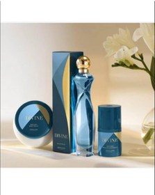 Resim Oriflame Divine EdP-DIVINE Parfümlü Vücut Kremi-DIVINE Parfümlü Roll-On Deodorant 3 lu set 