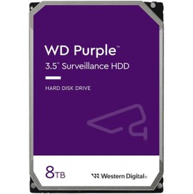 Resim Pazarcan 8 Tb Wd 3.5 Purple Sata3 5640rpm 256mb 7/24 Guvenlik Wd85purz (3 YİL RESMİ DİST GARANTİLİ) 
