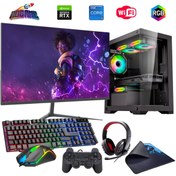 Resim ROGAME I5 13400f 16gb Ddr4 480ssd 8gb Rtx3050 Çift 24" Monitörlü Oyun Bilgisayarı (GAMİNG SET) 