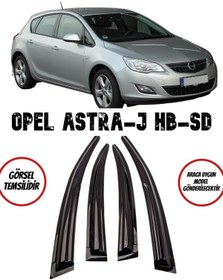 Resim BALP Opel Astra J Cam Rüzgarlığı 4lü 