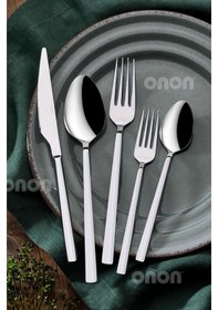 Resim Onon Solingen Deniz 6 Kişilik 30 Parça Çatal Kaşık Bıçak Takımı 