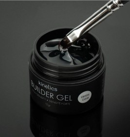 Resim Kinetics Builder Gel High Density Protez Tırnak Jeli Uv Gel Crystal Clear Şeffaf 15gr 