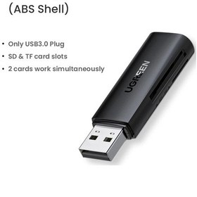 Resim Ugreen Kart Okuyucu Usb3.0 Ve Usb C Sd Microsd Tf Thunderbolt 3 Pc Dizüstü Only Usb3.0 