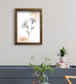 Resim Bk Gift Otel Odası Konseptli Doğal Masif Ahşap Çerçeveli Tablo 45 (551119907) 