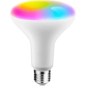 Resim Youmex E27 Akıllı Ampul 13w - Wifi Ve Ses Kontrolü, 2800k-6500k İklimli + Rgb Renkler, 90v-260v, Zamanlayıcı Fonksiyonu Model 113 