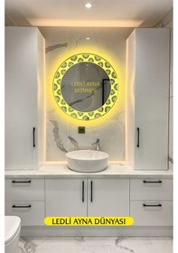Resim Çağdaş Aydınlatmalı Banyo Aynası Antre & Lavabo Üstü Günışığı 60 Cm Led Diğer 