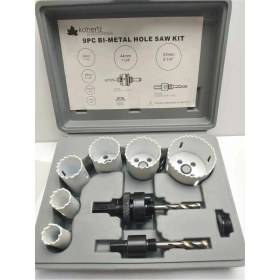 Resim Kohertz 9'lu Bi Metal Panç Set(H.s.s Çeliği) 