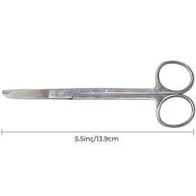 Resim Barışhan Medikal Büyük Boy Dikiş Alma Makası 5.5inç/13.9cm Gri Eğitim Materyali 