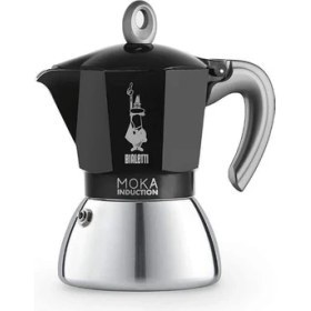 Resim Bialetti Moka Pot İndüksiyon 6 Cup Siyah 